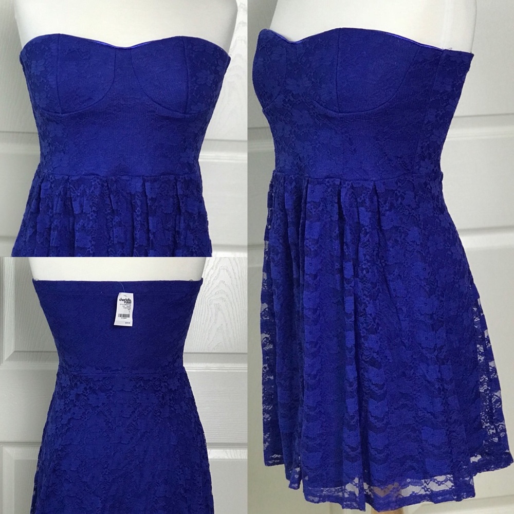 Tube Lace Skater Dress.